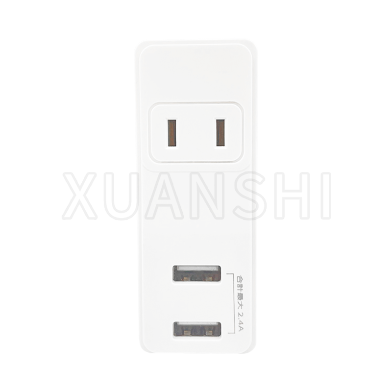 Japońskie gniazdo z dwoma portami USB XS-ZHQP2U