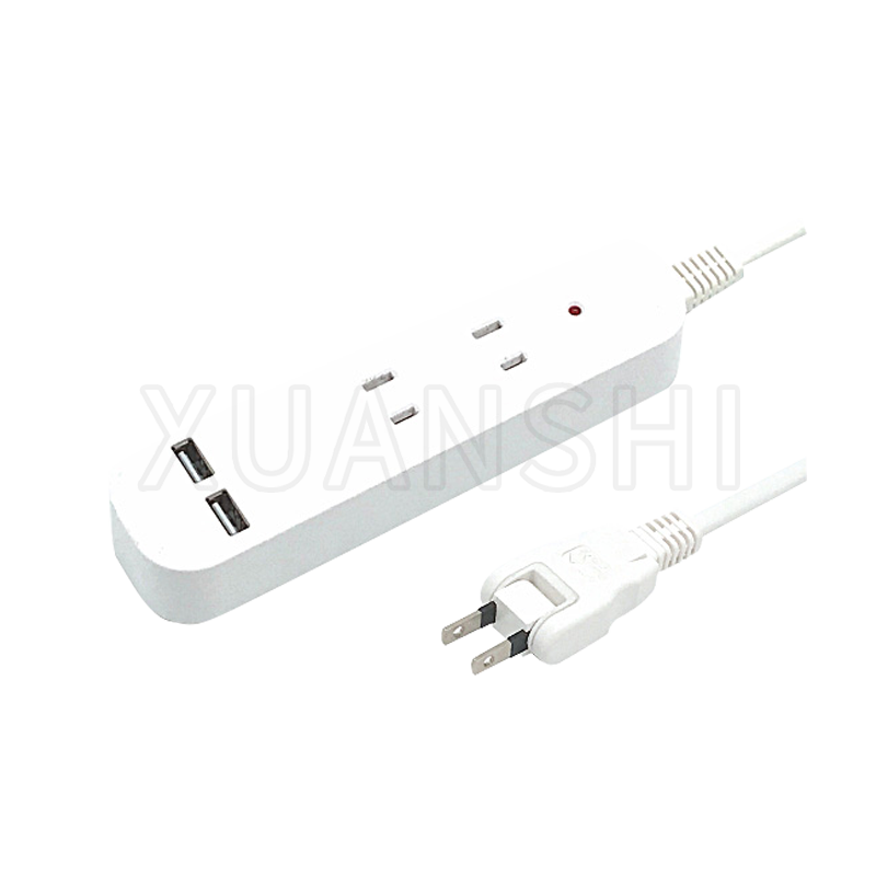 Listwa zasilająca Japan z dwoma portami USB JL-7Z, XS-XBP3